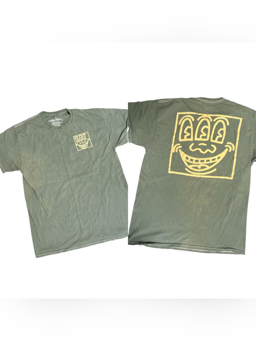 Keith Haring Graphic two sided T-shirt size L
